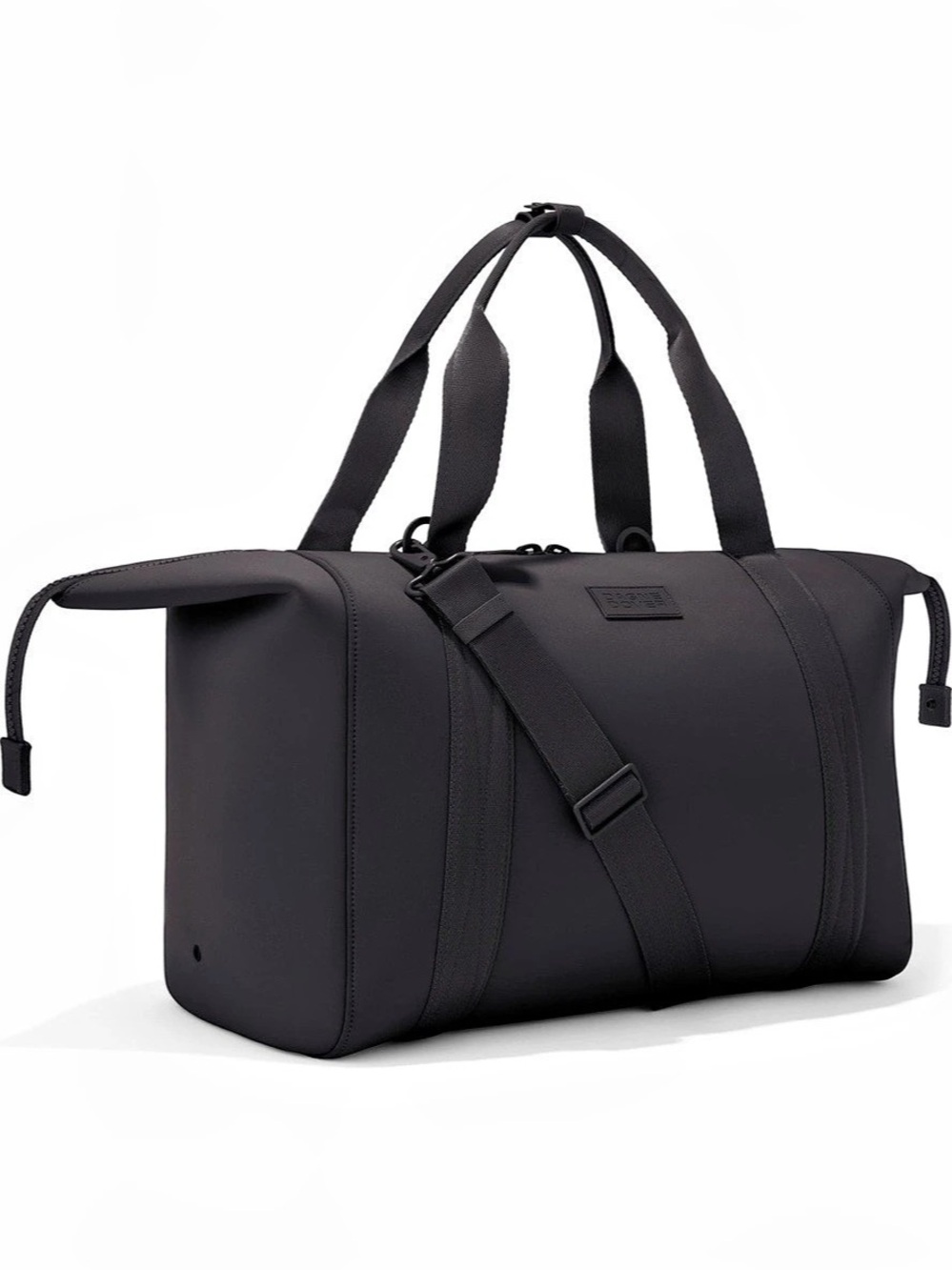 Dagne Dover Extra Large Landon Carryall Black Travel Duffel Bag